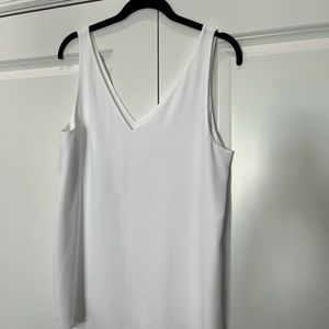 Lilly Pulitzer White Florin Reversible Tank Resort Wear